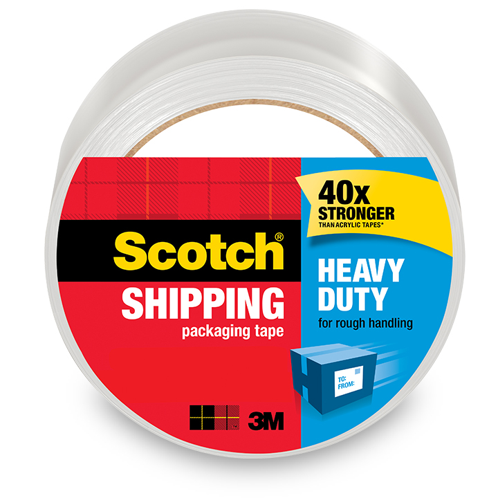 Scotch Brand Heavy Duty Shipping Packaging Tape