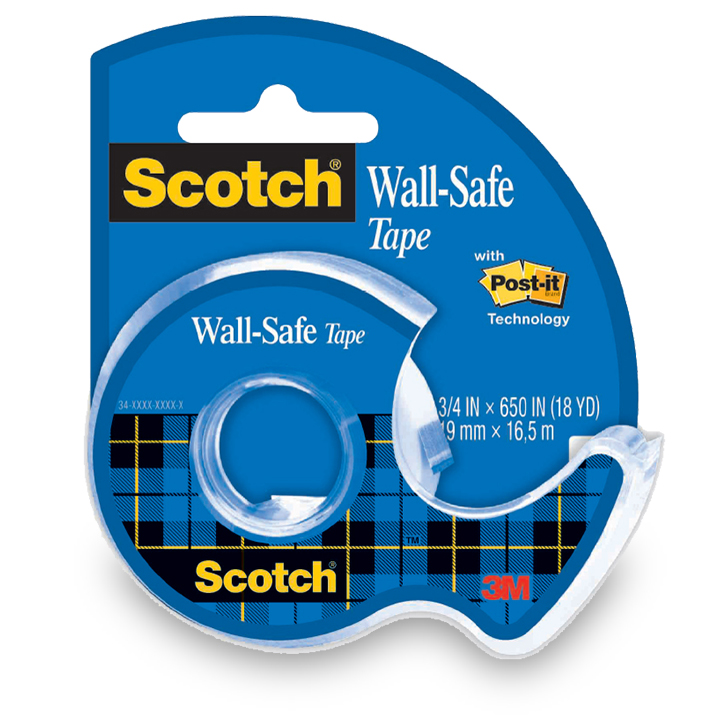 Scotch Brand Wall-Safe Tape