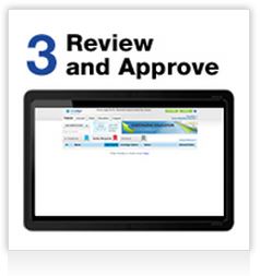 Step 3 Review and Approve