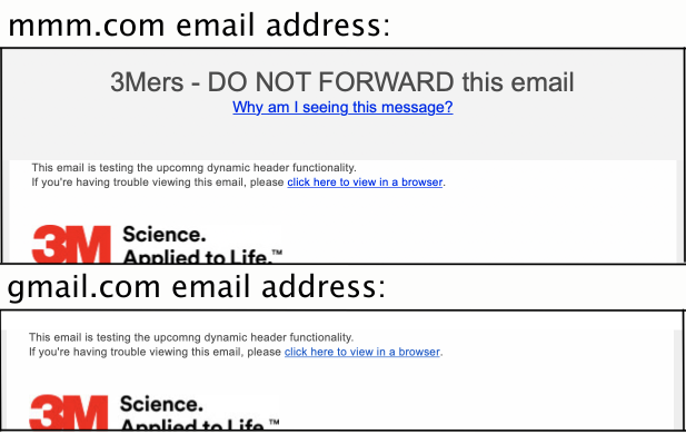 Image showing email header for two email addresses