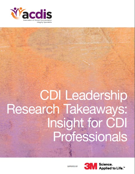 CDI Leadership Research Takeaways: Insight for CDI Professionals